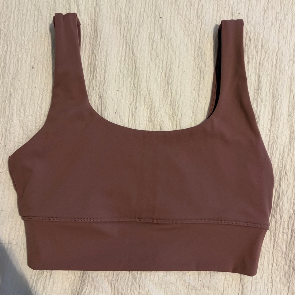 Mauve Workout Top